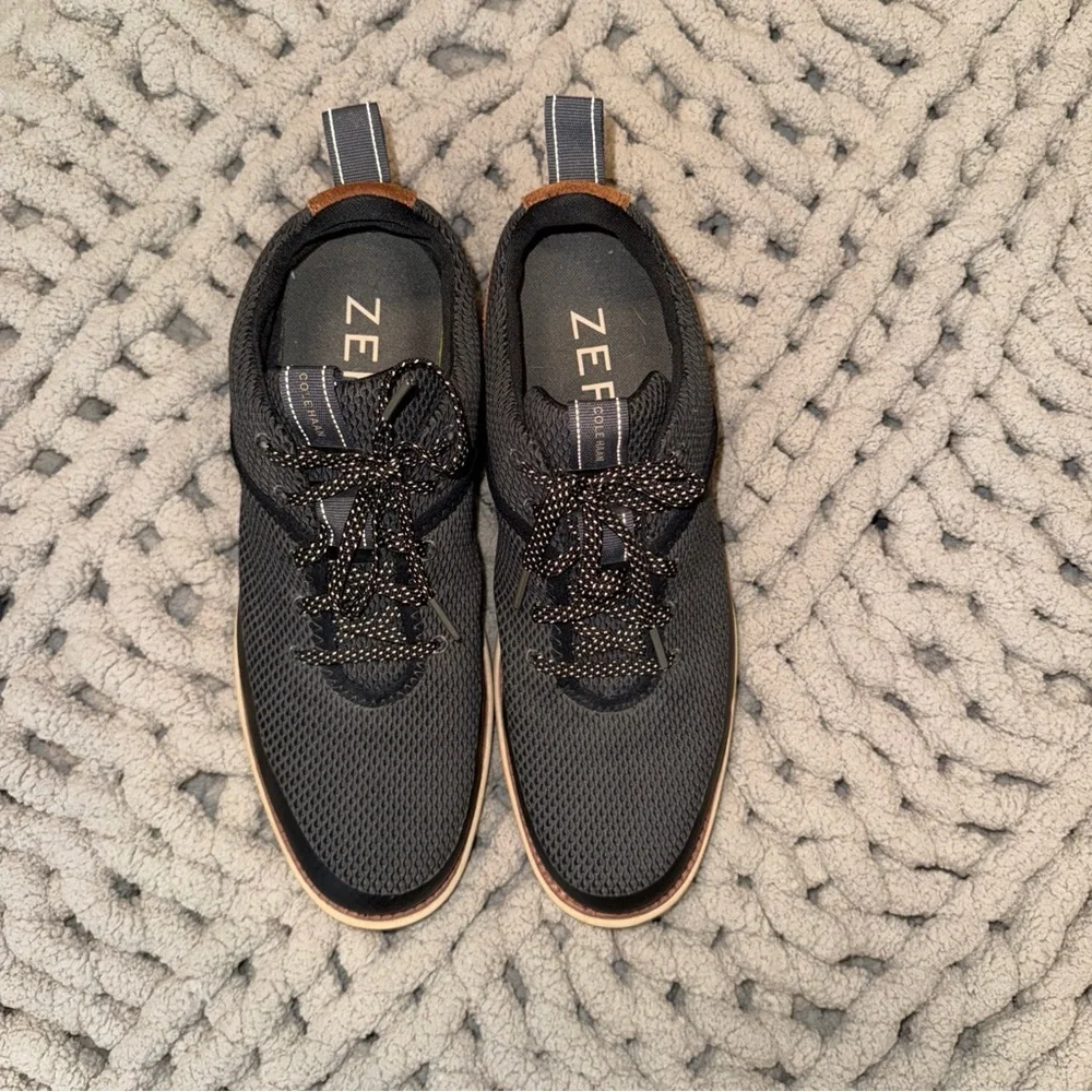 Cole Haan Charcoal and Black Zerogrand Sneakers